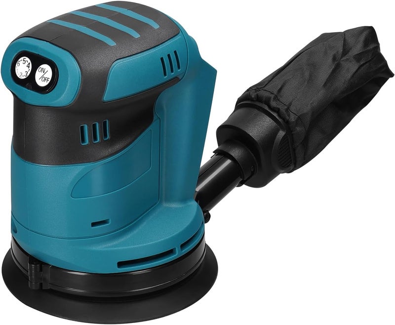 weitol Random Orbit Sander, 5'' Brushless Random Orbit Sander, Cordless Orbital Sander, Storage Bag, max. 24000RPM, 6 Speed variable Orbital Sander, Tool Only - Image 1